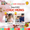 MN Sen Hồng- Học STEAM cùng con Tháng 12/2024