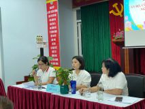 Hội nghị công chức- viên chức- người lao động trường MN Sen Hồng năm học 2022- 2023.