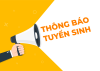 THÔNG BÁO TUYỂN SINH NĂM HỌC 2025–2026 