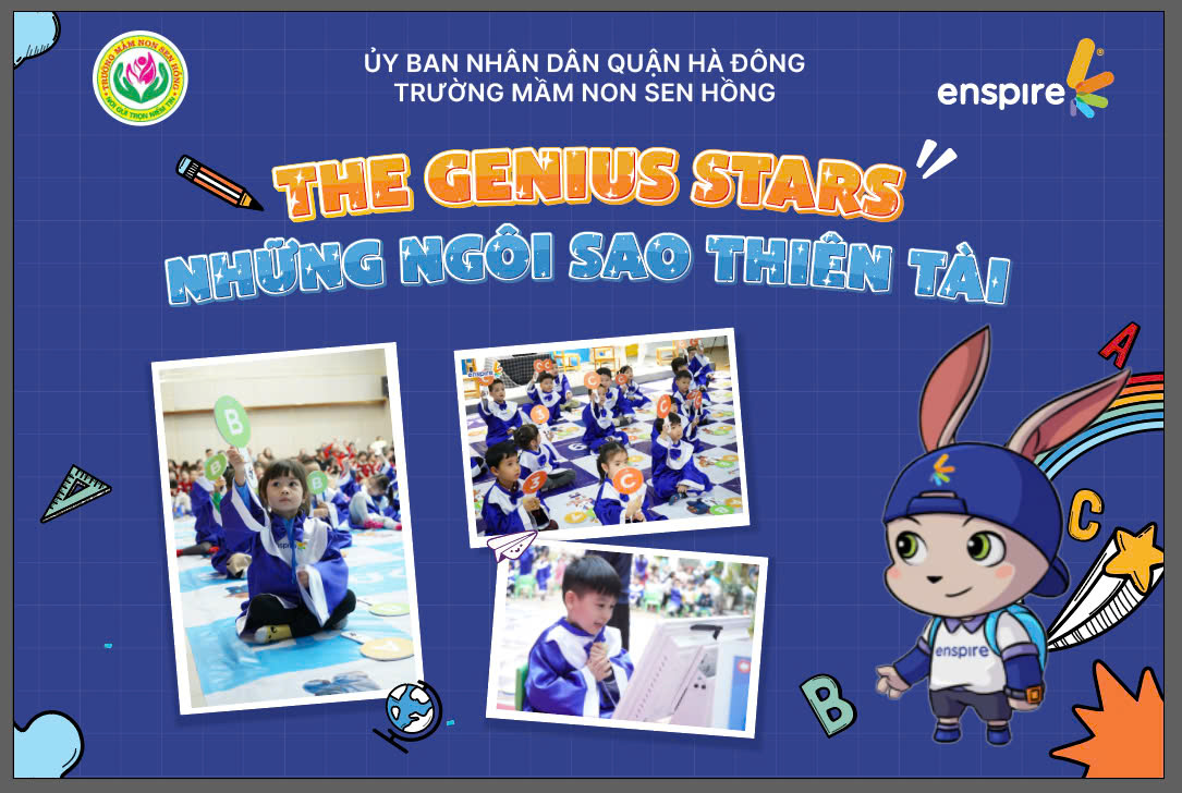 NHỮNG NGÔI SAO THIÊN TÀI – THE GENIUS STARS 2025"- HÀNH TRÌNH TỎA SÁNG CỦA NHỮNG THIÊN TÀI NHÍ!